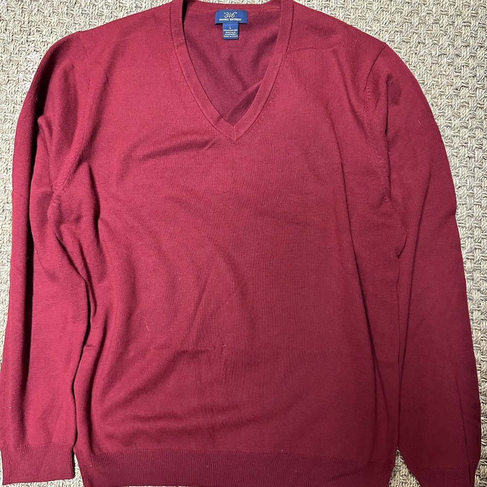 BROOKS BOTHERS  346 MERINO SWEATER